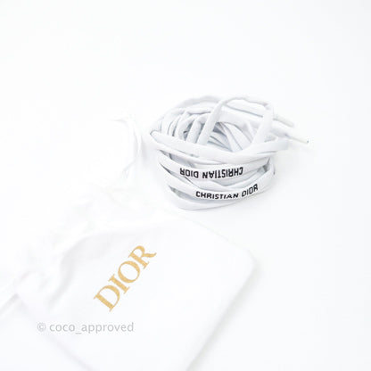 Christian Dior WalknDior Gray Cannage Embroidered Metallic Cotton