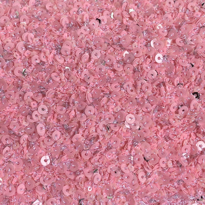 CHANEL 24K Flap Bag 20cm Pink Sequin