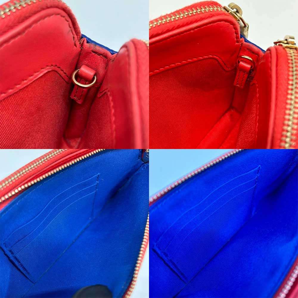 Chanel Caviar Skin Matelasse Filigree Shoulder Bag Blue