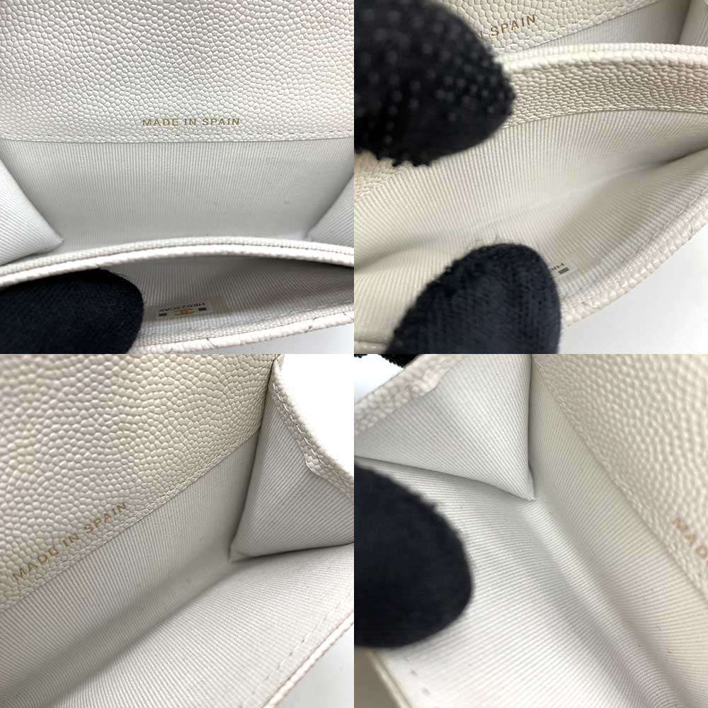 Chanel Caviar Leather Card Case