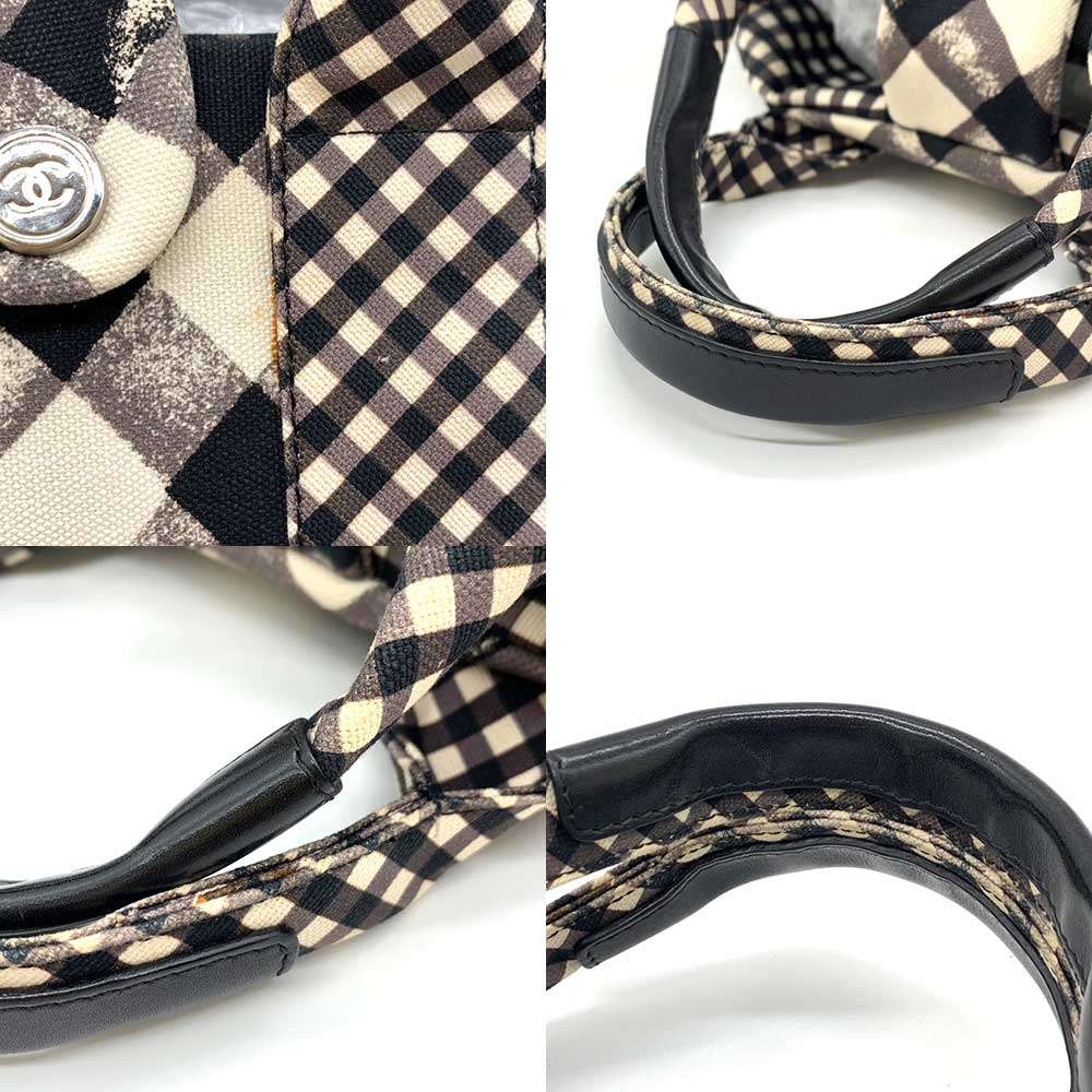 Chanel Canvas Cruise Line Handbag Tote in New Condition
