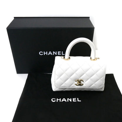 Chanel Caviar Coco Handle XXS 2Way Bag