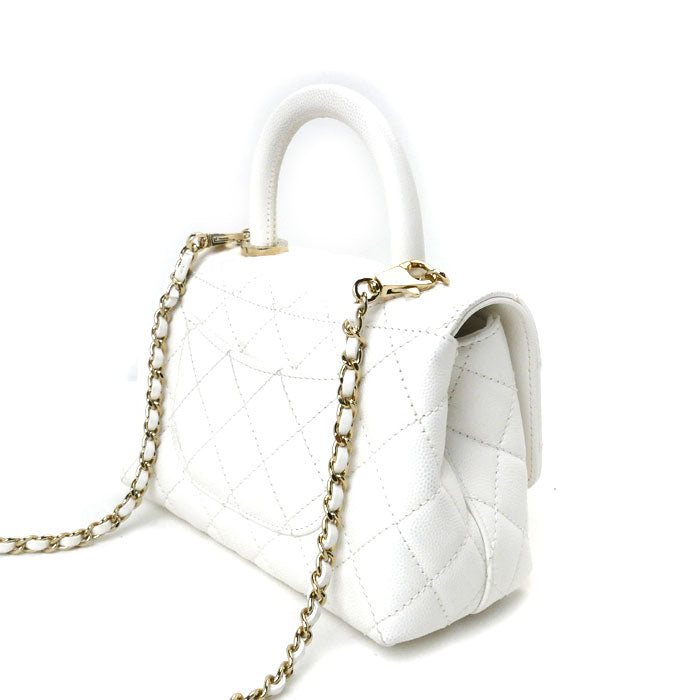 Chanel Caviar Coco Handle XXS 2Way Bag