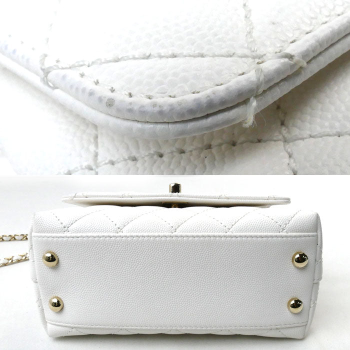 Chanel Caviar Coco Handle XXS 2Way Bag