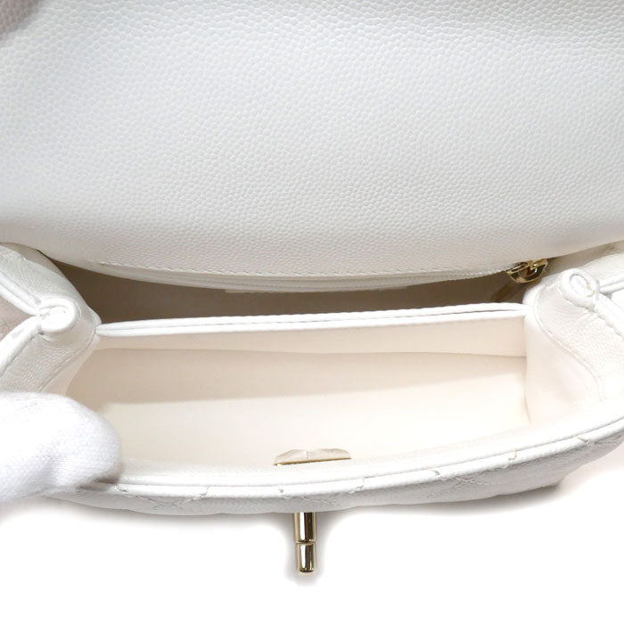 Chanel Caviar Coco Handle XXS 2Way Bag