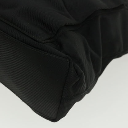 GUCCI Bamboo Hand Bag Nylon Black  ki2495