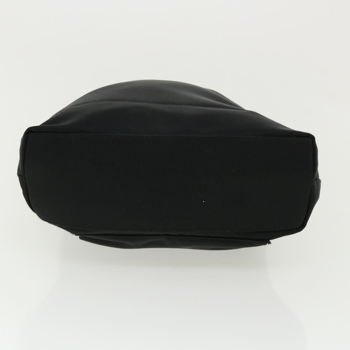 GUCCI Bamboo Hand Bag Nylon Black  ki2495