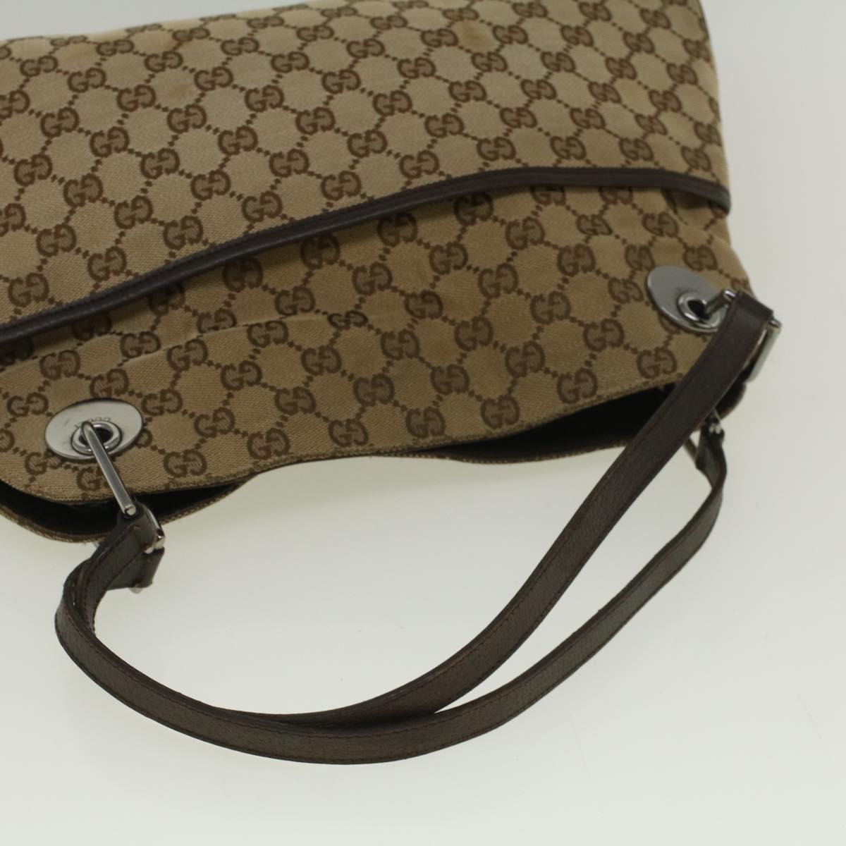 GUCCI GG Canvas Tote Bag Beige 121023  ki3689