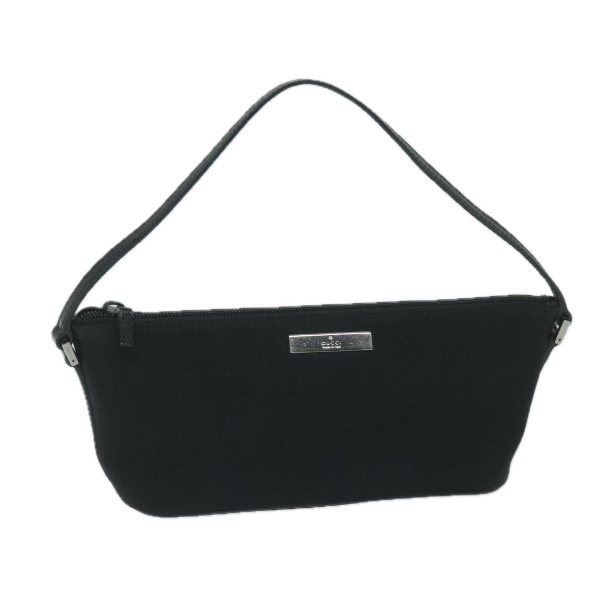 GUCCI Accessory Pouch Satin Black 039 1103 2123  ki3826