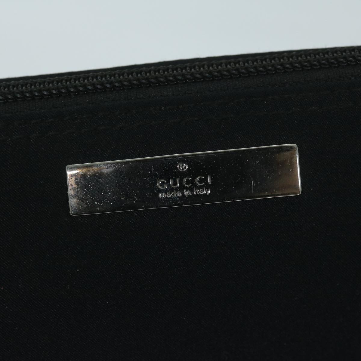 GUCCI Accessory Pouch Satin Black 039 1103 2123  ki3826