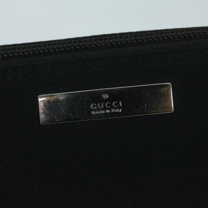 GUCCI Accessory Pouch Satin Black 039 1103 2123  ki3826