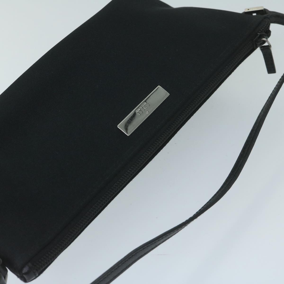 GUCCI Accessory Pouch Satin Black 039 1103 2123  ki3826