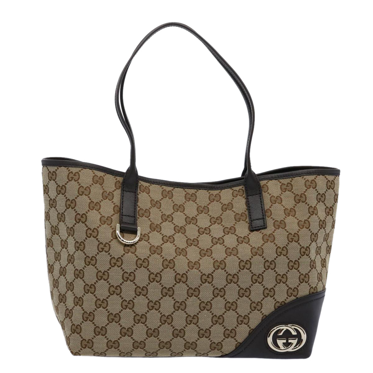 GUCCI GG Canvas Tote Bag Beige 169946  ki3831