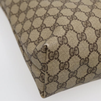 GUCCI GG Supreme Tote Bag PVC Beige Gold 002 615 6130  ki4890