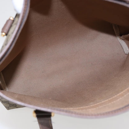 GUCCI GG Supreme Tote Bag PVC Beige Gold 002 615 6130  ki4890