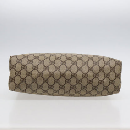 GUCCI GG Supreme Tote Bag PVC Beige Gold 002 615 6130  ki4890