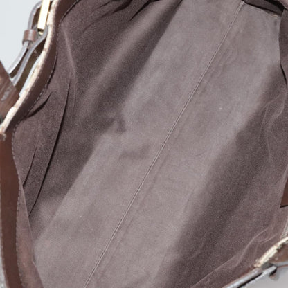 GUCCI GG Canvas Tote Bag Beige Brown Gold 106251  kk371