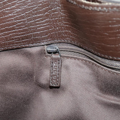 GUCCI GG Canvas Tote Bag Beige Brown Gold 106251  kk371