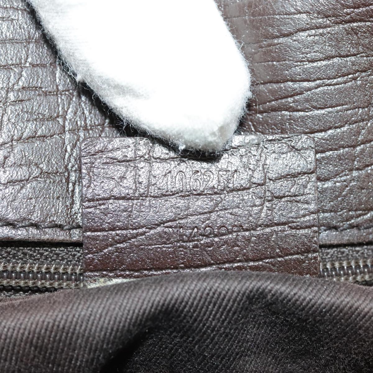 GUCCI GG Canvas Tote Bag Beige Brown Gold 106251  kk371
