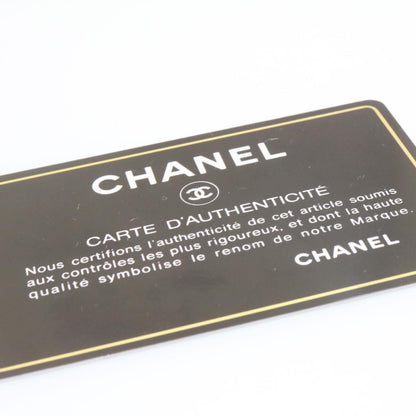 CHANEL Vanity Chain Shoulder Pouch Hemp Pink CC knn023
