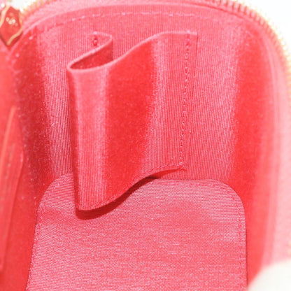 CHANEL Vanity Chain Shoulder Pouch Hemp Pink CC knn023