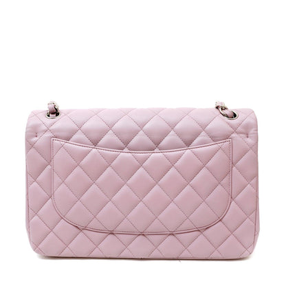 Chanel Lavender Lambskin Jumbo Classic Flap