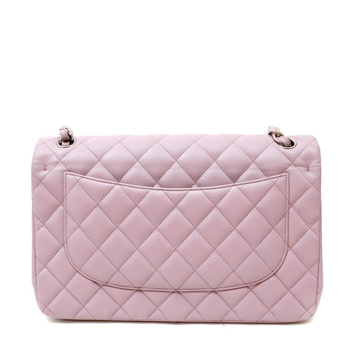 Chanel Lavender Lambskin Jumbo Classic Flap