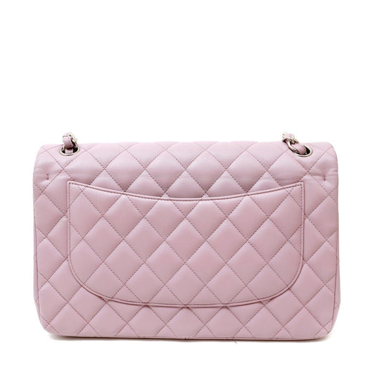 Chanel Lavender Lambskin Jumbo Classic Flap