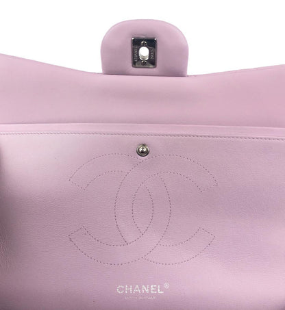 Chanel Lavender Lambskin Jumbo Classic Flap