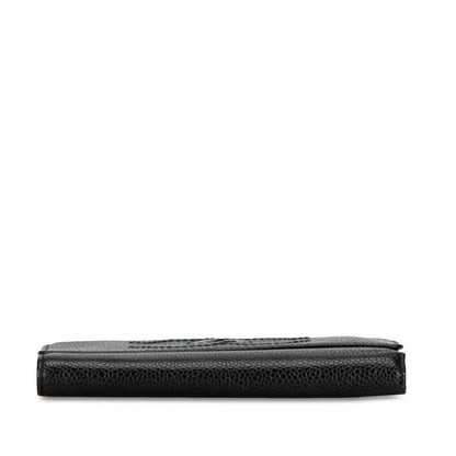 Chanel Caviar Skin Tri-Fold Wallet