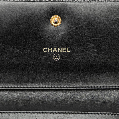 Chanel Caviar Skin Tri-Fold Wallet