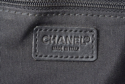 Chanel Caviar Skin Shoulder/ Tote Bag Black