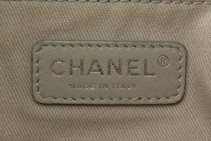 Chanel 2way Leather Tote/Shoulder Bag Chain Coco Mark Quilted