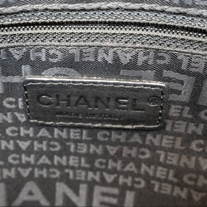 CHANEL Vintage chocolate bar leather tote TWS pop