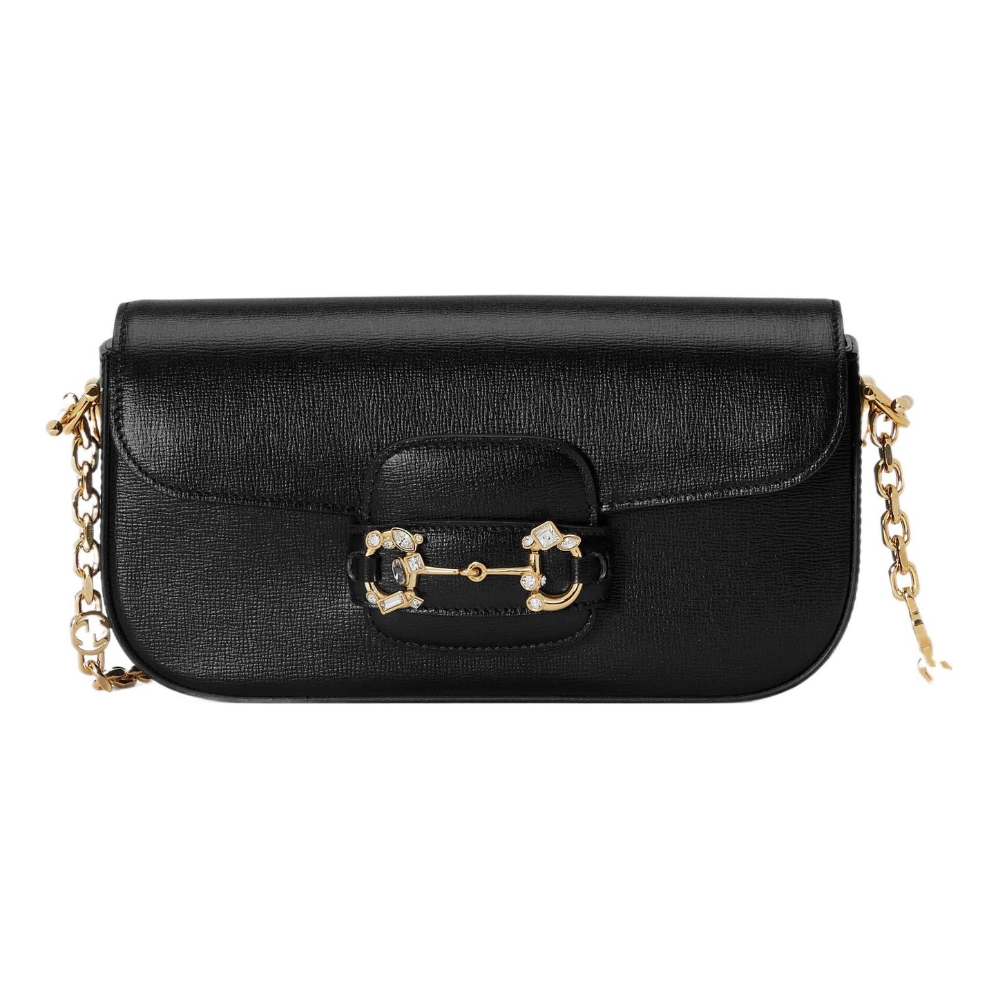 (WMNS) Gucci Horsebit 1955 Small Shoulder Bag 'Black' 735178-AACPL-1081