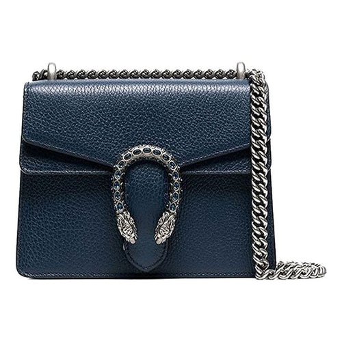 (WMNS) Gucci Dionysus Chain Crossbody Bag Single Shoulder Bag Blue 421970-CAOGN-8205