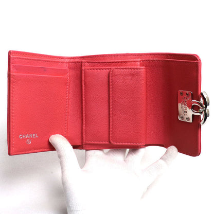 Chanel Matelasse Small Flap Wallet Pink