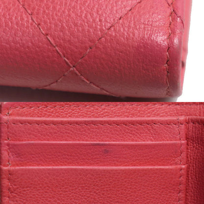 Chanel Matelasse Small Flap Wallet Pink