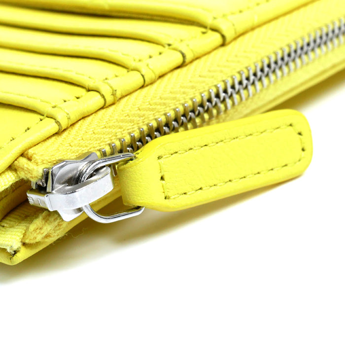 Chanel Yellow Card Case AP3820