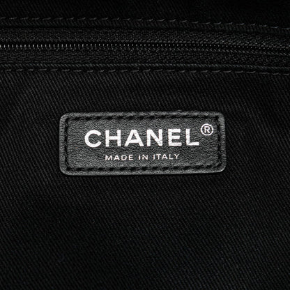 Chanel Canvas Leather Handbag Chain Bag A57180