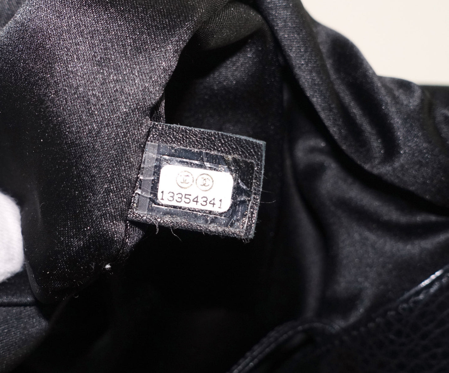 CHANEL On The Road Glazed Calfskin Leather Tote Bag
