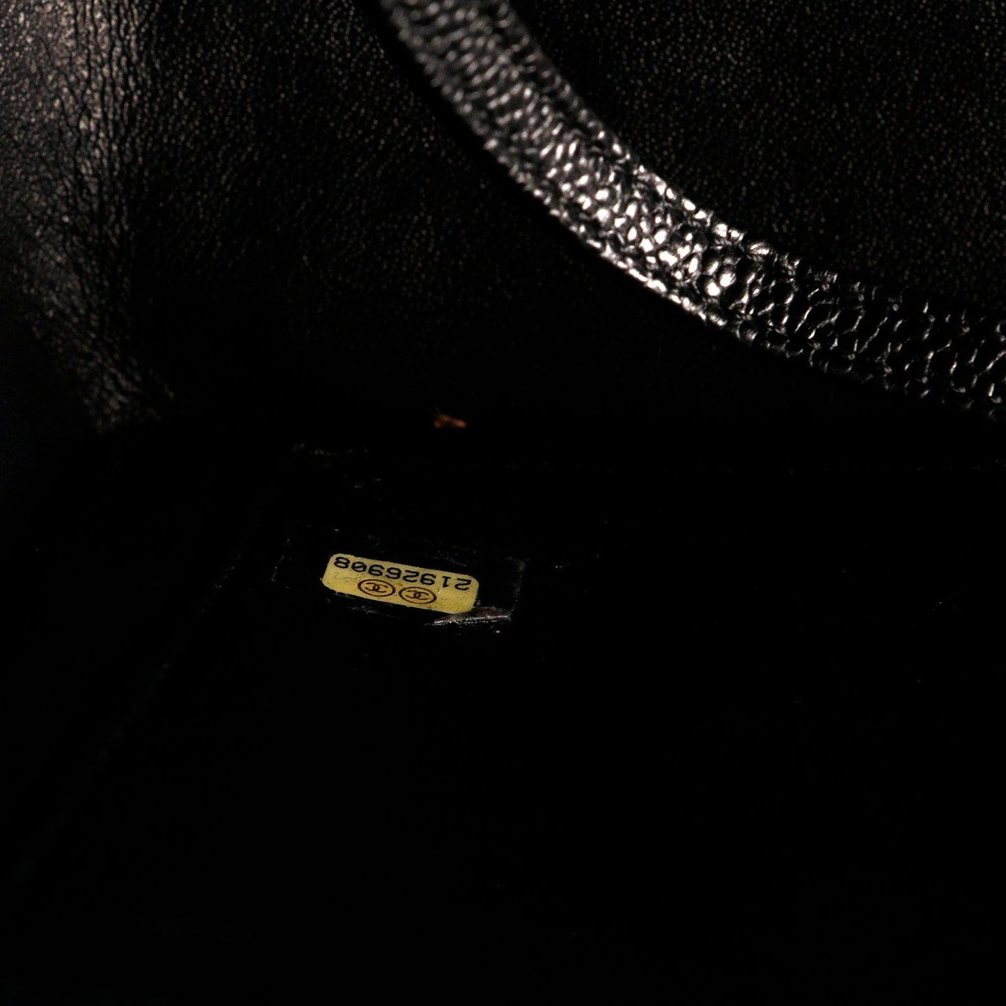 Chanel Black Caviar Quilted Tote w/ Gold CC Hardware