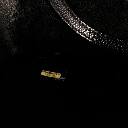 Chanel Black Caviar Quilted Tote w/ Gold CC Hardware