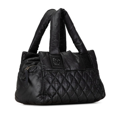 Chanel Coco Cocoon Mini Nylon Handbag A48619 in Great Condition