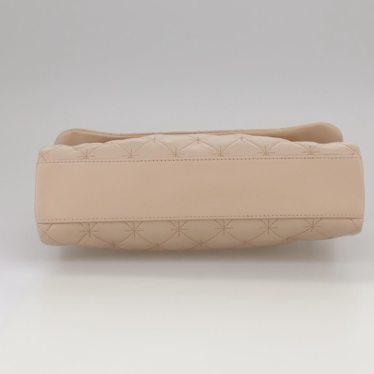 CHANEL Matelasse Chain Shoulder Bag Caviar Skin Pink CC PP047