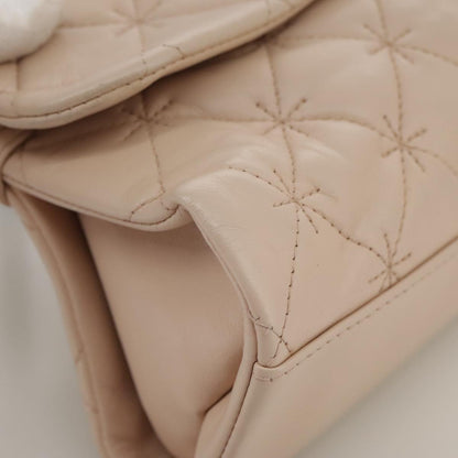 CHANEL Matelasse Chain Shoulder Bag Caviar Skin Pink CC PP047