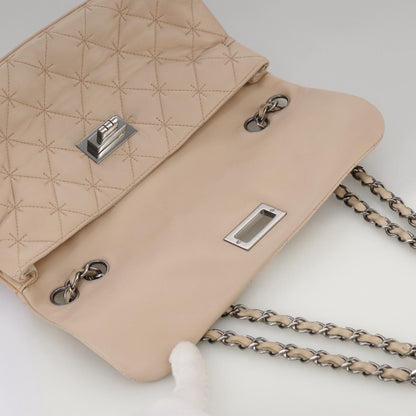 CHANEL Matelasse Chain Shoulder Bag Caviar Skin Pink CC PP047