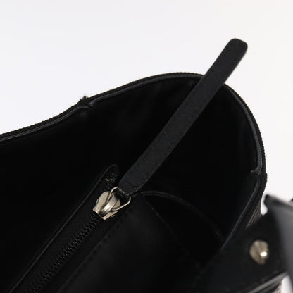 CHANEL Matelasse Tote Bag Leather PVC Black Gold CC PP103