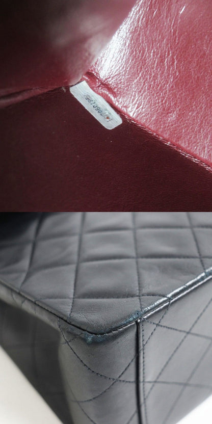 Chanel Vintage Lambskin Turnlock Flap Shoulder Bag