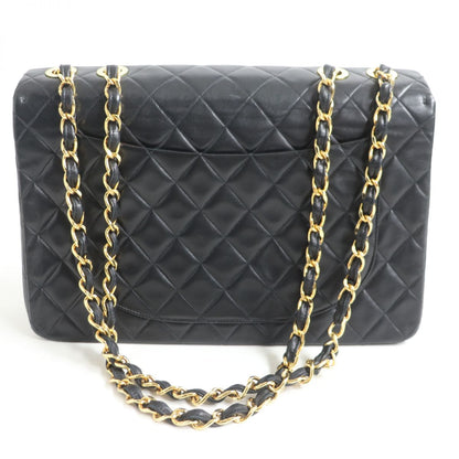 Chanel Vintage Lambskin Turnlock Flap Shoulder Bag